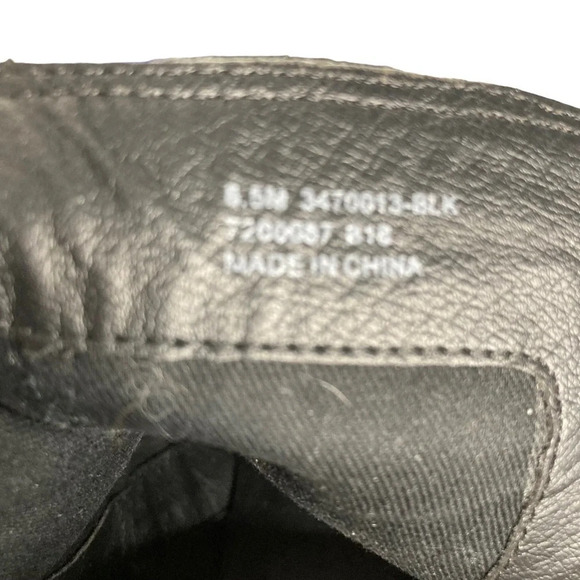 Frye Judith Black Double Side Zip Ankle Bootie. Sz: 8.5 - Picture 8 of 12